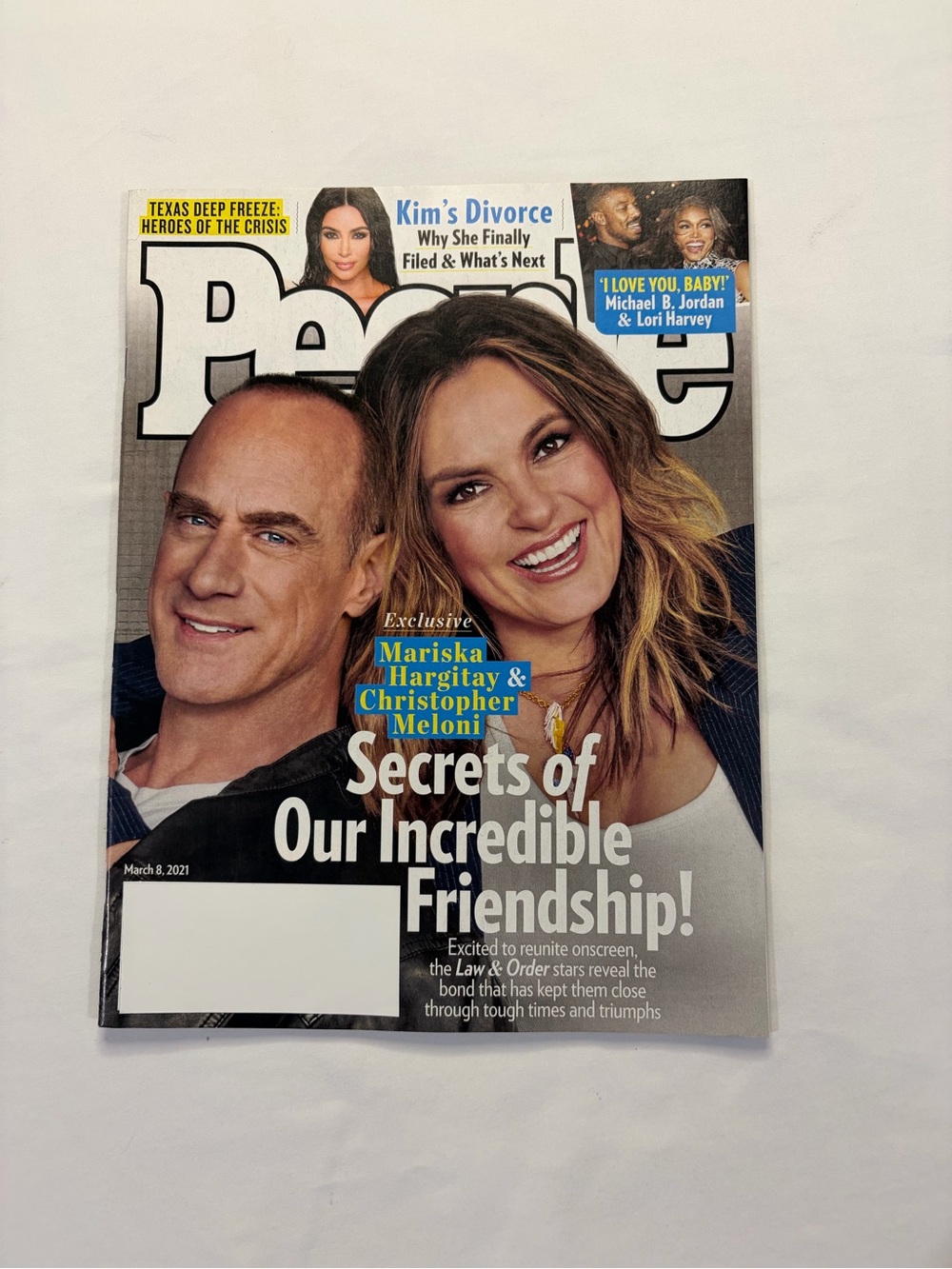 People Mariska & Christopher “Secret of Friendship” Issue March 2021 Magazine